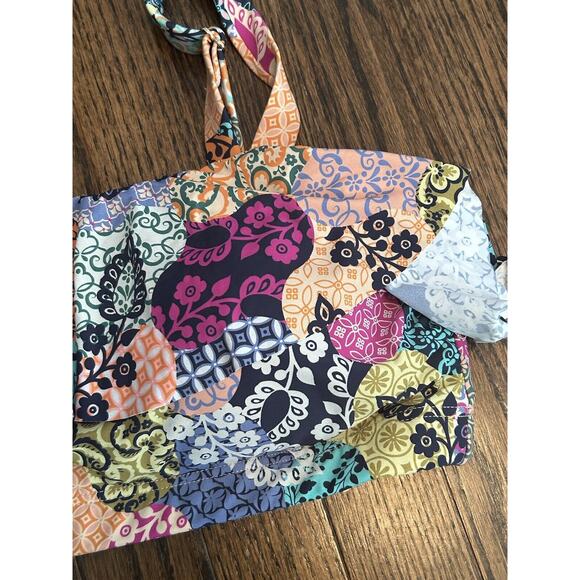 Artesands Salmagundi Multi Vermeer Bikini Top Size 14 Multicolored Ruffle NWT - Picture 4 of 14